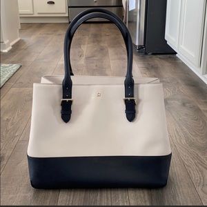 Beautiful color block Kate Spade tote